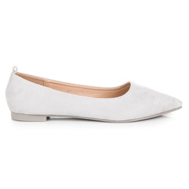 Ballerine con ornamento grigio