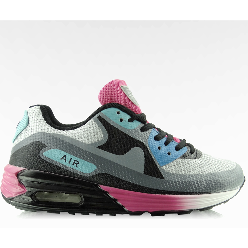 Scarpe sportive Air B306M nero-rosa