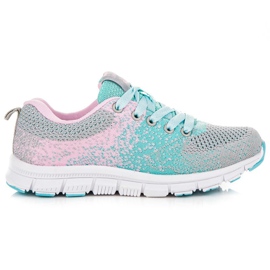 American Club Sneaker americane in tessuto multicolore