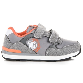 American Club Scarpe sportive americane per ragazzi grigio