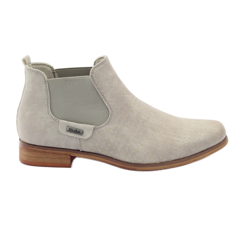 Stivali grigi Filippo Jodhpur grigio