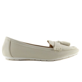 Mocassini da donna beige 3147 Beige