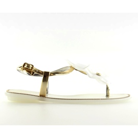 Sandali meliski bianco KG19P bianco gelatina bianca
