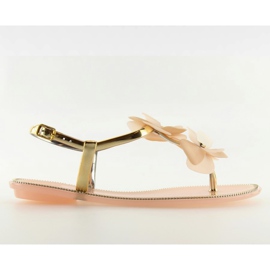 Sandali meliski beige KG19P ielly nude