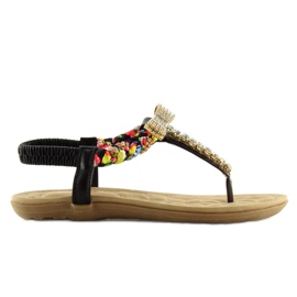 Sandali neri D567 neri nero