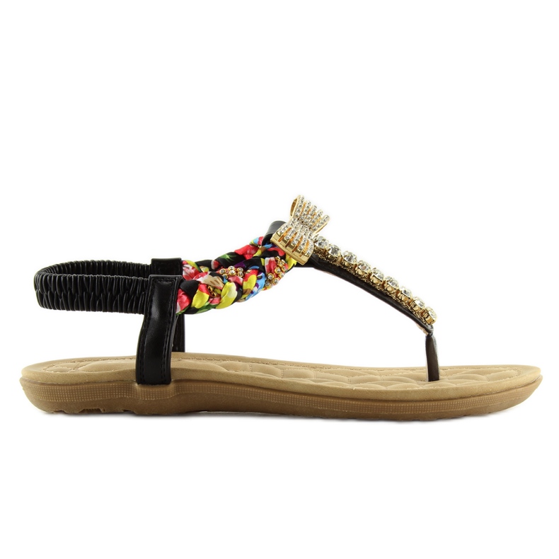 Sandali neri D567 neri nero
