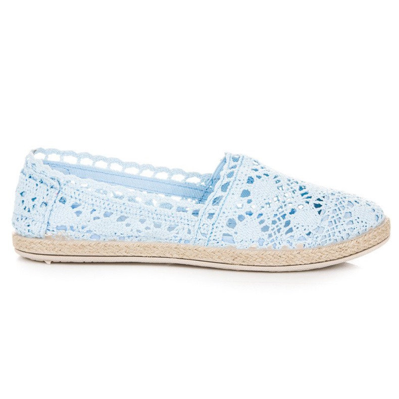 Seastar Espadrillas in pizzo blu