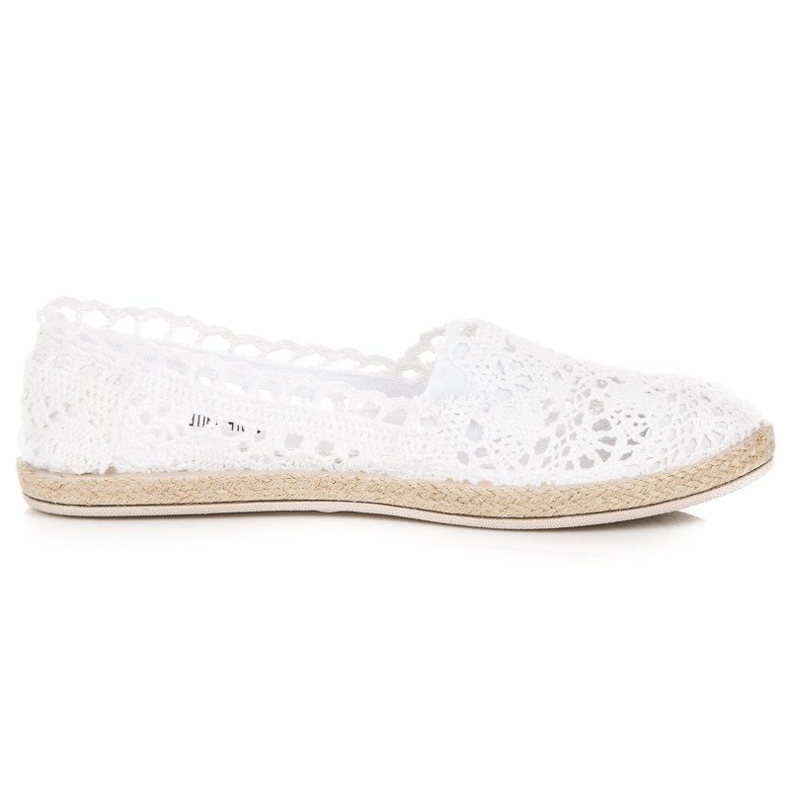 Seastar Espadrillas di pizzo bianco bianca