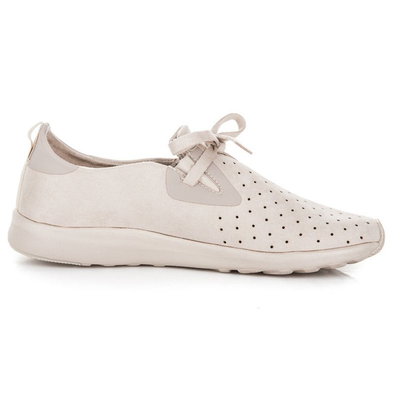 Kylie Slipons in pelle scamosciata traforati marrone
