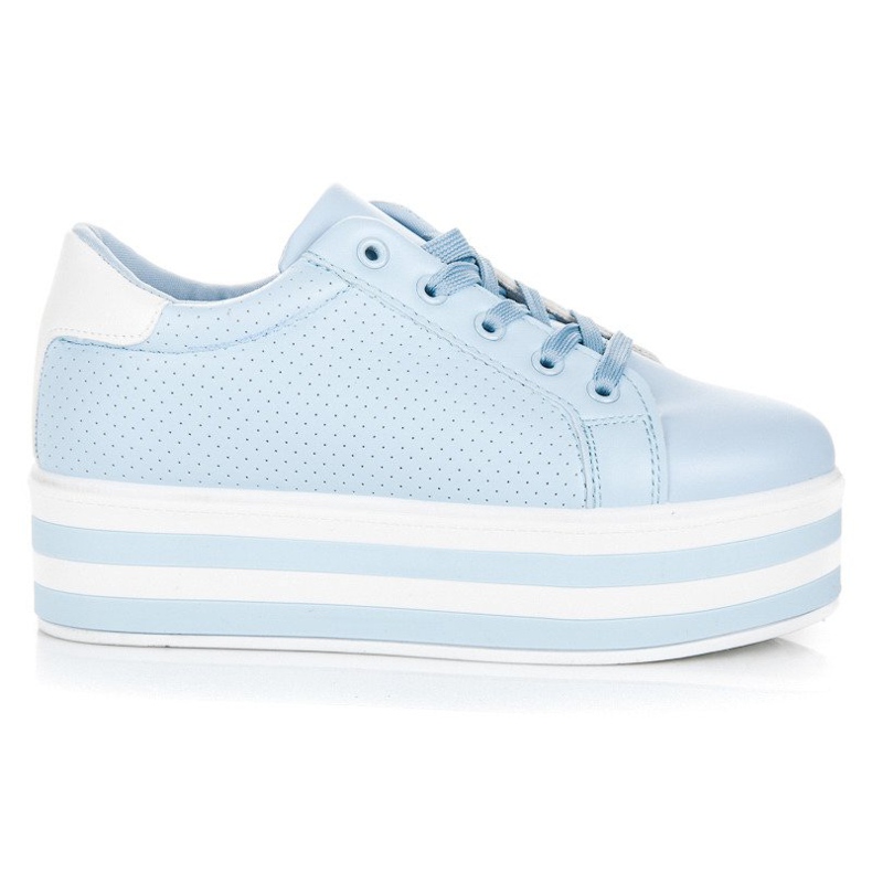 Seastar Sneakers stringate sulla piattaforma blu