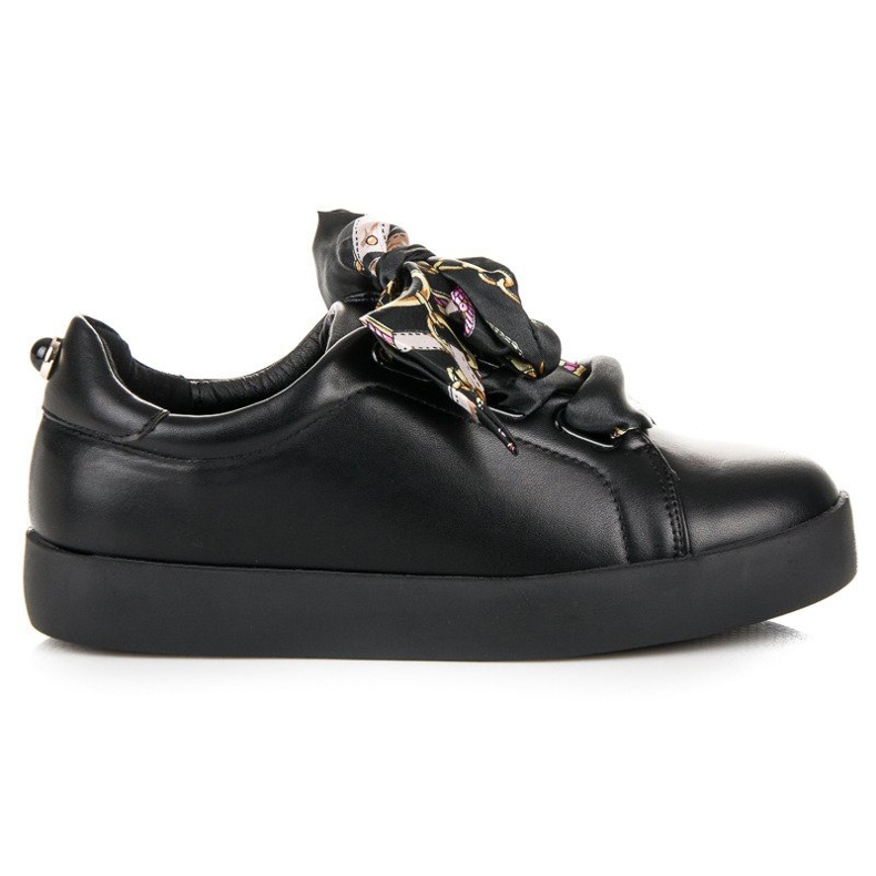 Sneakers allacciate con un nastro VICES nero