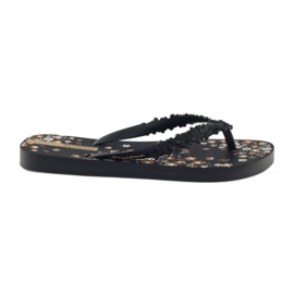 Ciabatte da donna floreali Ipanema 82397 nero marrone