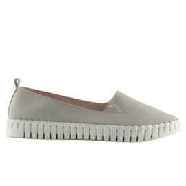 Grigio 4163 Sneakers slip-on grigie super comode