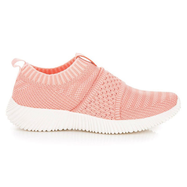 Kylie Sneakers in tessuto senza lacci rosa