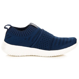 Kylie Sneakers in tessuto senza lacci blu