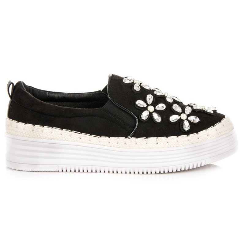 Vices Espadrillas sulla piattaforma dei vizi nero