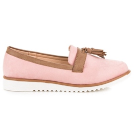 Mocassini Boho VICES rosa