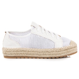Seastar Espadrillas traforate sulla rilegatura bianco