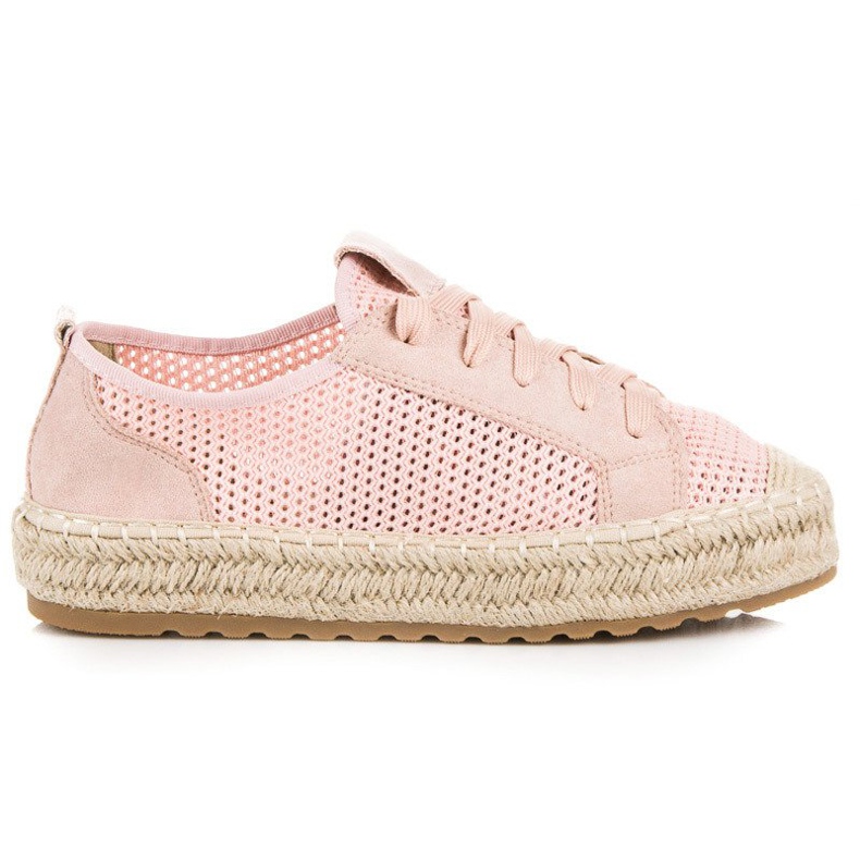 Seastar Espadrillas traforate sulla rilegatura rosa