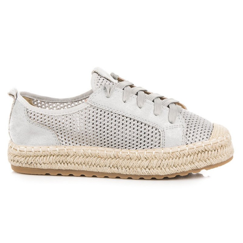 Seastar Espadrillas traforate sulla rilegatura grigio