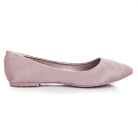 Seastar Ballerine in camoscio viola