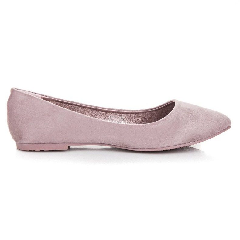 Seastar Ballerine in camoscio viola