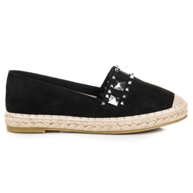 Coura Espadrillas nere nero