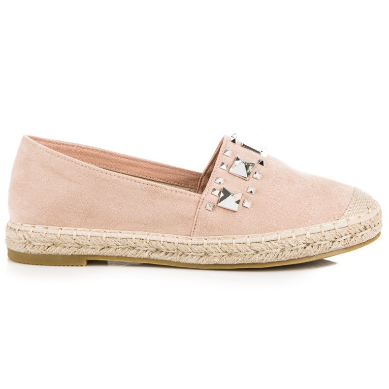 Coura Espadrillas in polvere rosa