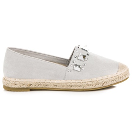 Coura Espadrillas grigie grigio
