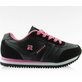 Scarpe da corsa stile B686 in nero e rosa