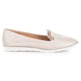 Y&L Signori in camoscio beige