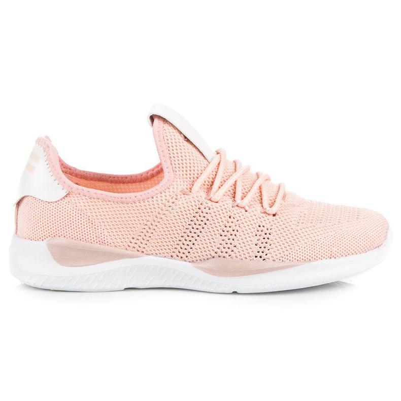 Cipria, scarpe sportive slip-on rosa