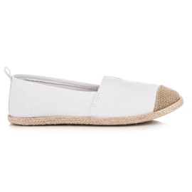 Mckeylor Espadrillas ballerine bianco marrone