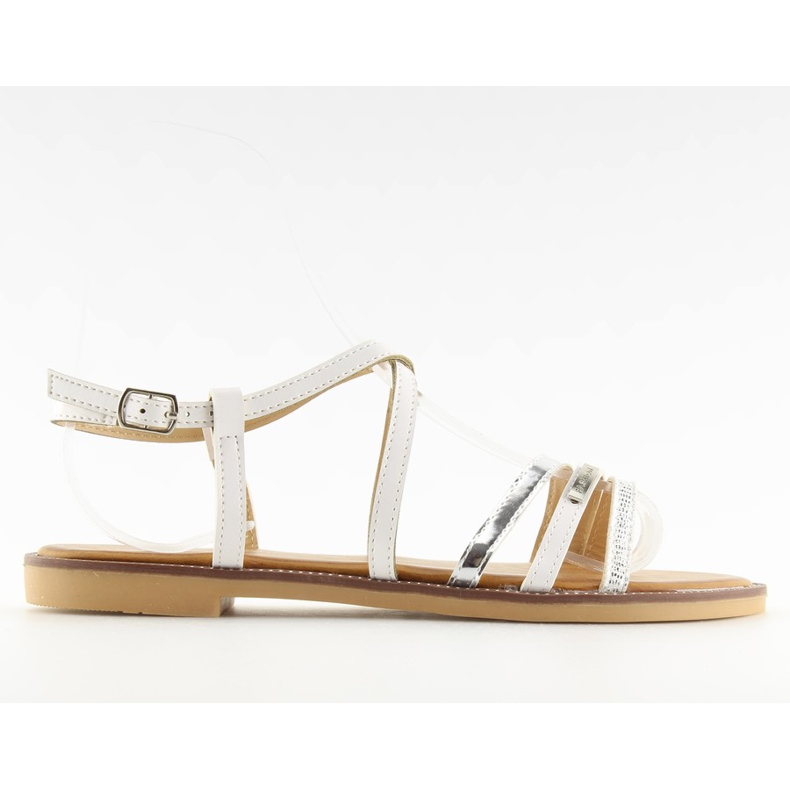 Sandali bianchi da donna S57 White bianca