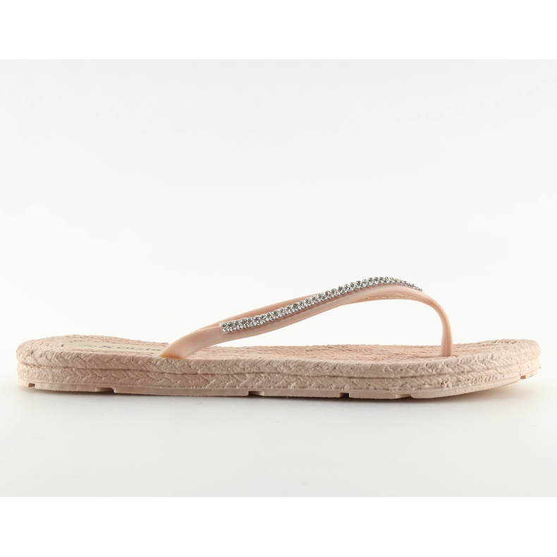 CK40P Infradito in gomma beige garofano