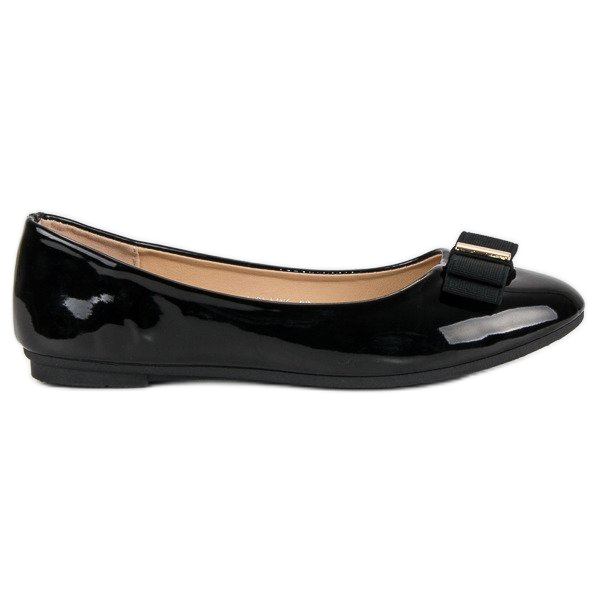 Comer Ballerine laccate nere nero