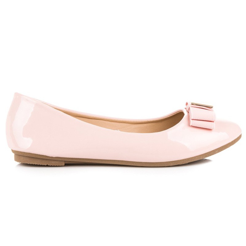 Comer Ballerine laccate rosa