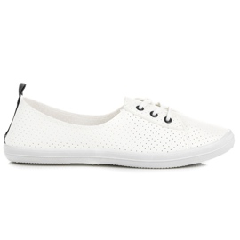 Kylie Sneakers traforate bianco