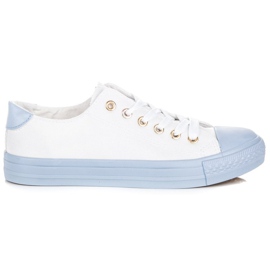 Coura Sneakers allacciate da donna bianca