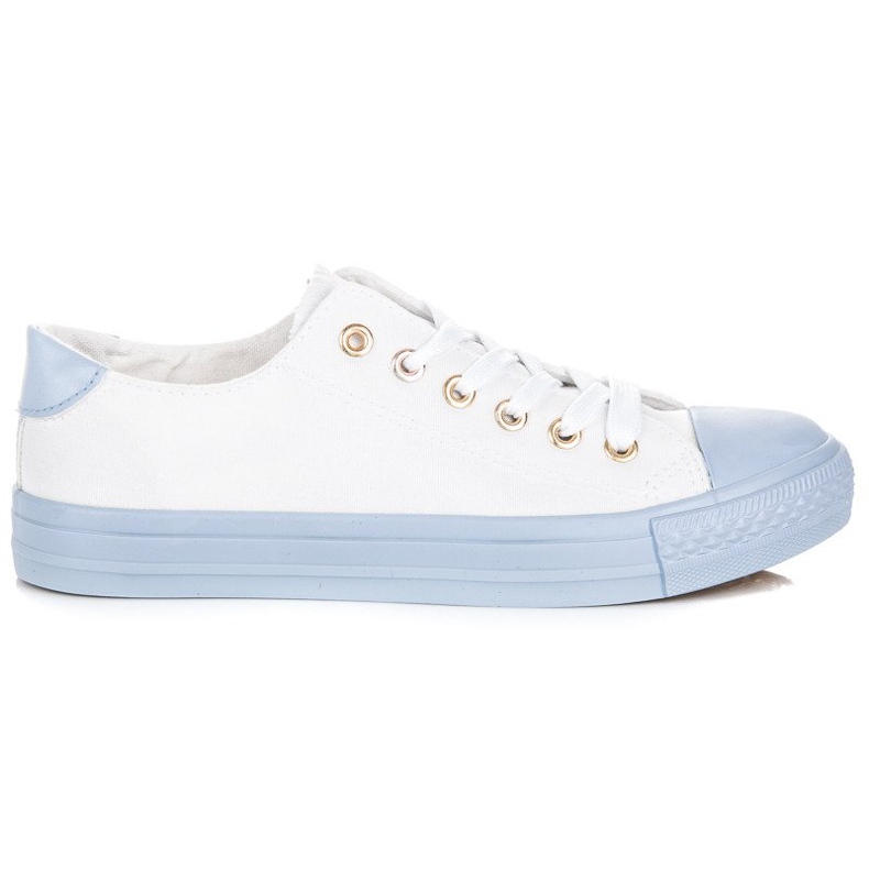 Coura Sneakers allacciate da donna bianca