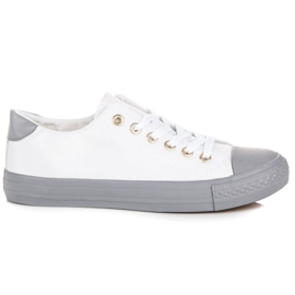 Coura Sneakers allacciate da donna bianca