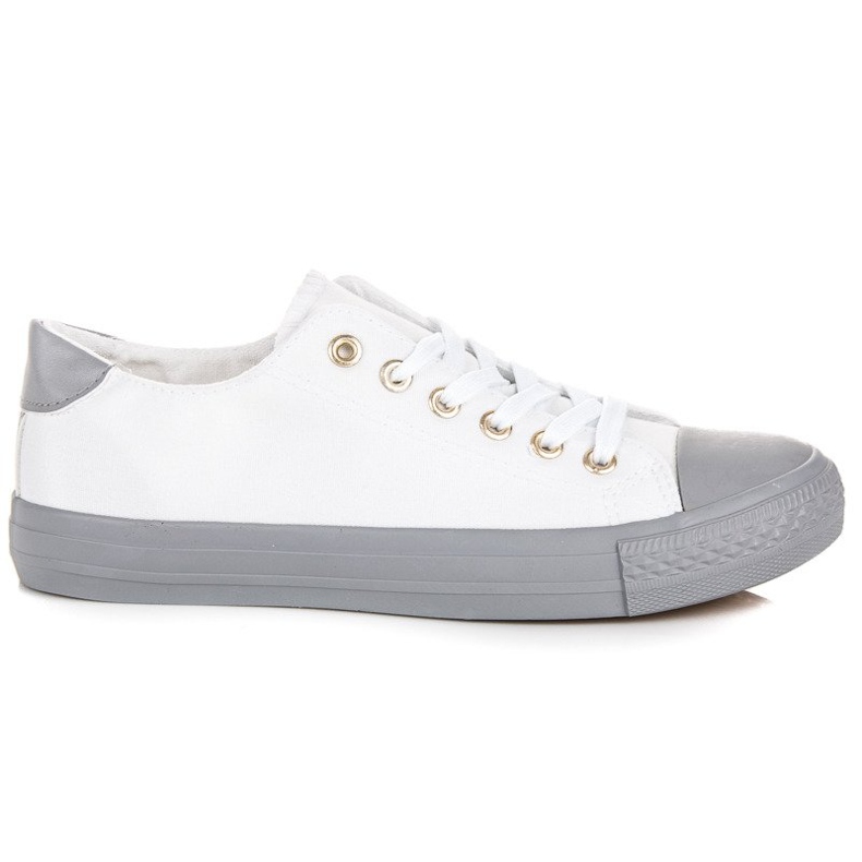 Coura Sneakers allacciate da donna bianca