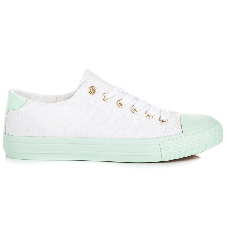 Coura Sneakers allacciate da donna bianca