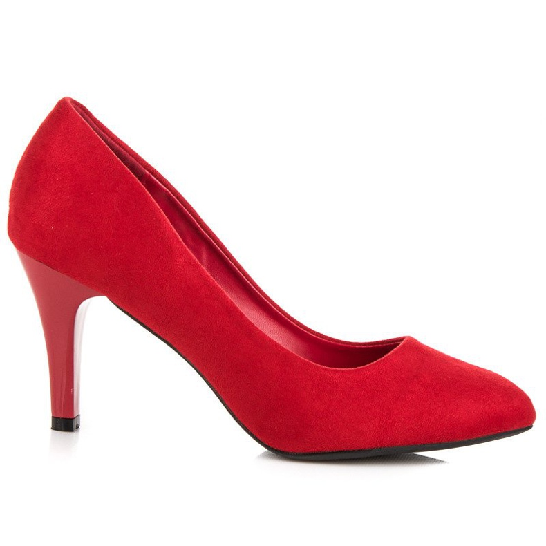 Comode décolleté su spillo rosso