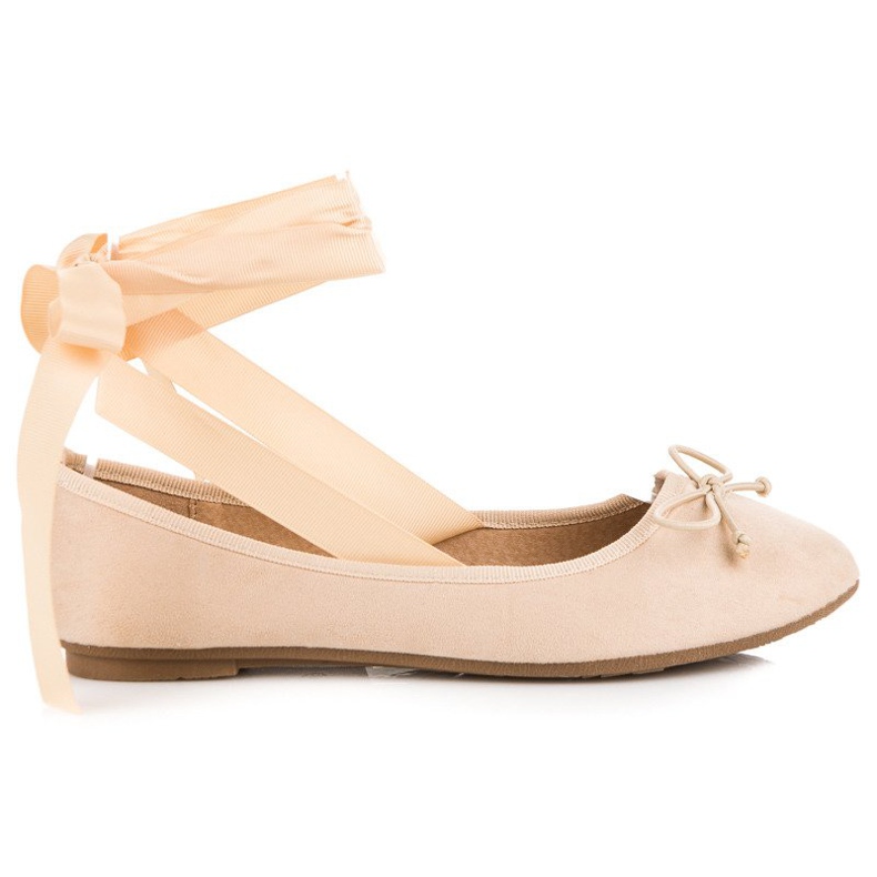Ch. Creation Ballerine in camoscio marrone