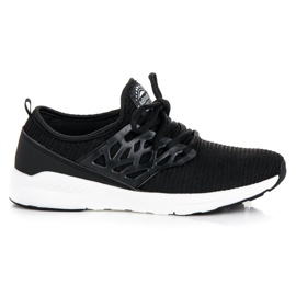 Ax Boxing Scarpe in materiale slip-on nero