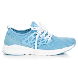 Ax Boxing Scarpe in materiale slip-on blu