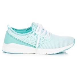 Ax Boxing Scarpe in materiale slip-on verde