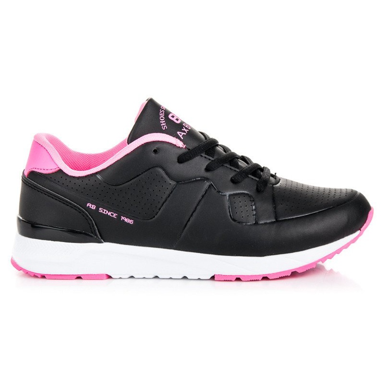 Ax Boxing Scarpe sportive da donna nere nero rosa