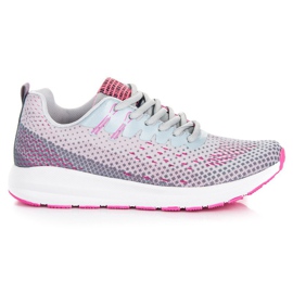 Ax Boxing Scarpe sportive comode grigio rosa